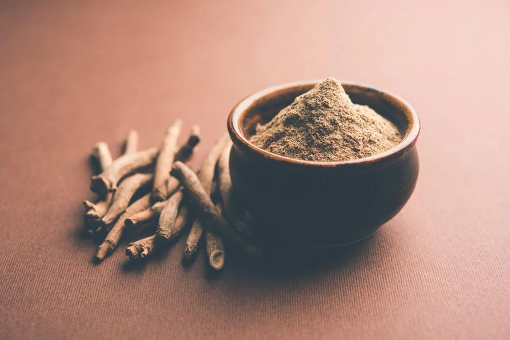 A Bowl of Grinded Ashwagandha