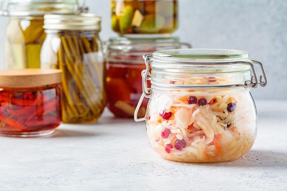 Homemade Pickled or Fermented Vegetables