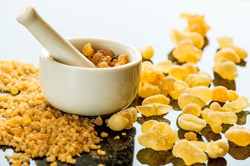 A bowl of Boswellia Serrata