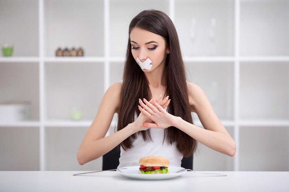 Woman Refuses to Eat Junk Food