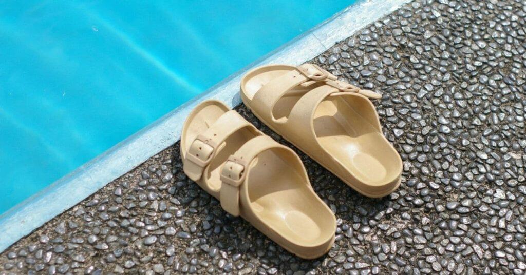 A Pair of Plastic Sandals