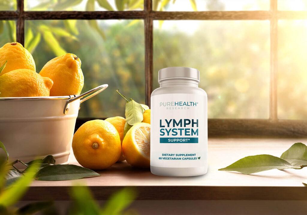 Lymph System Support Supplement Product by PureHealth Research