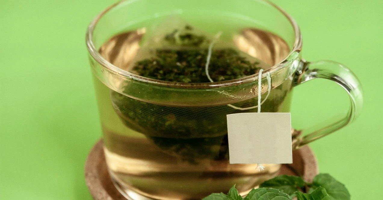 Cup of green tea