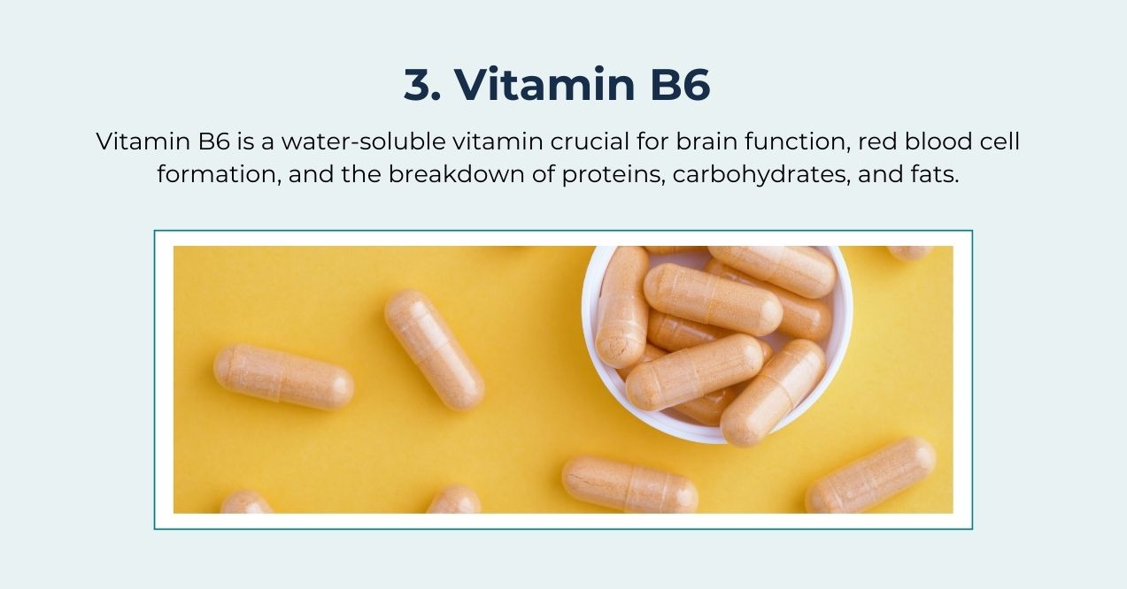 Illustration of vitamin B6