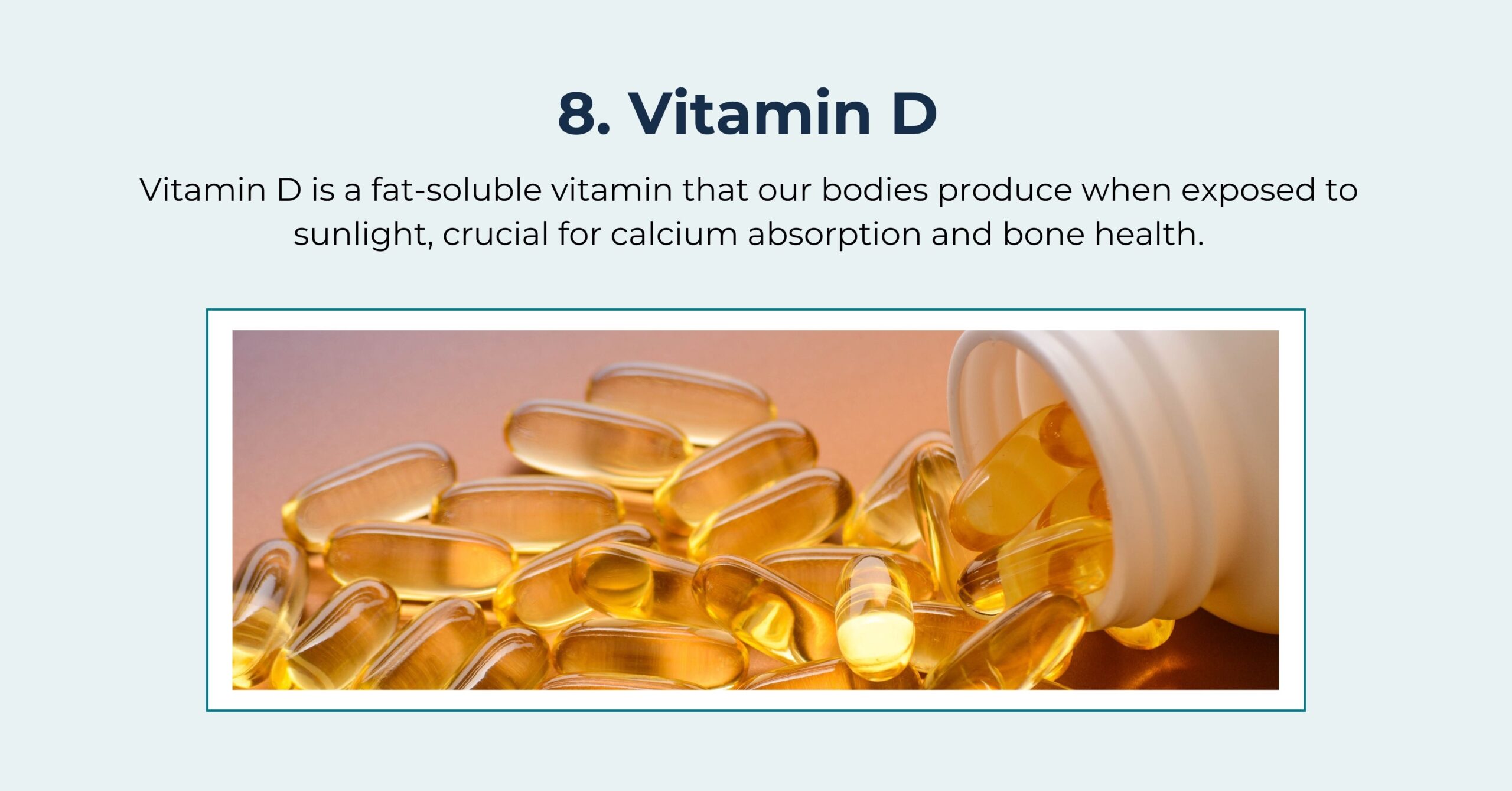 Illustration of vitamin D