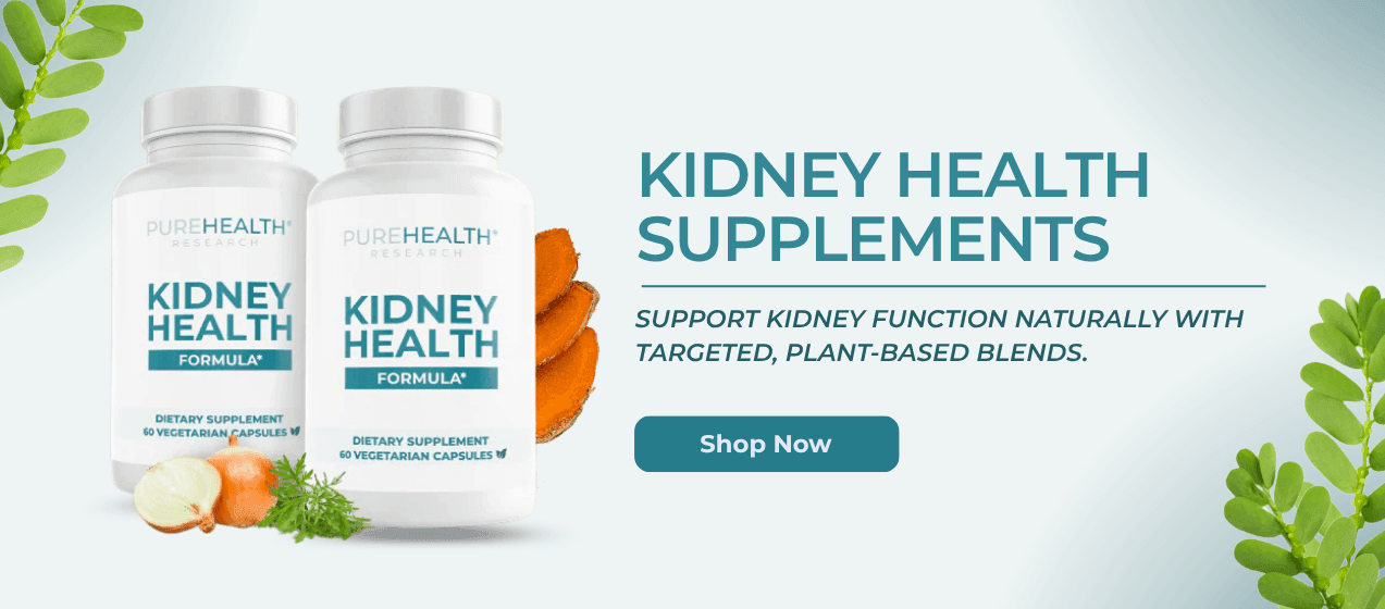 CTA banner showing kidney health supplements