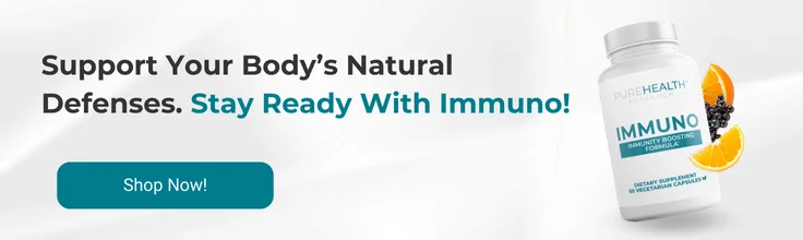 CTA banner showing immuno supplement