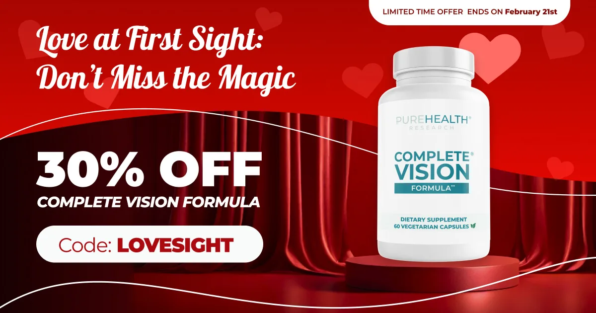 Complete Vision Formula 30% Off CTA banner