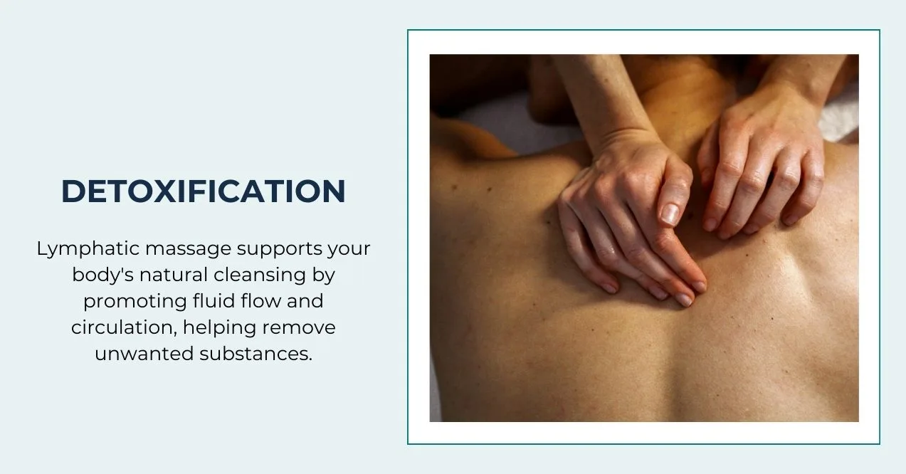 Massage therapist performing a back massage on a client.