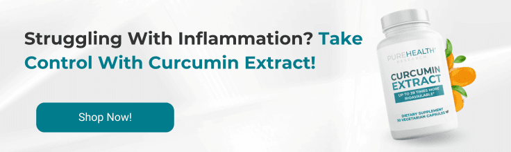 CTA banner showing curcumin extract supplement