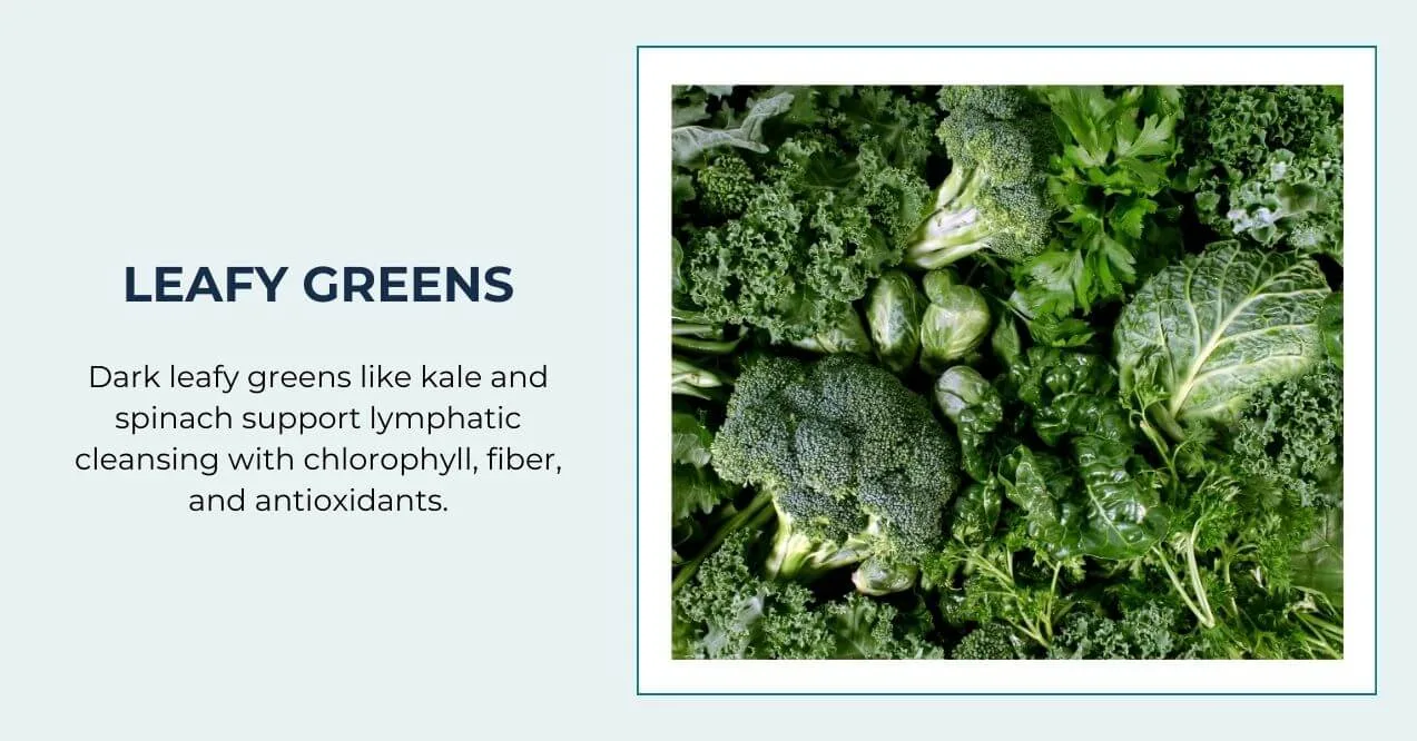 Assorted leafy greens including kale, spinach, and parsley.