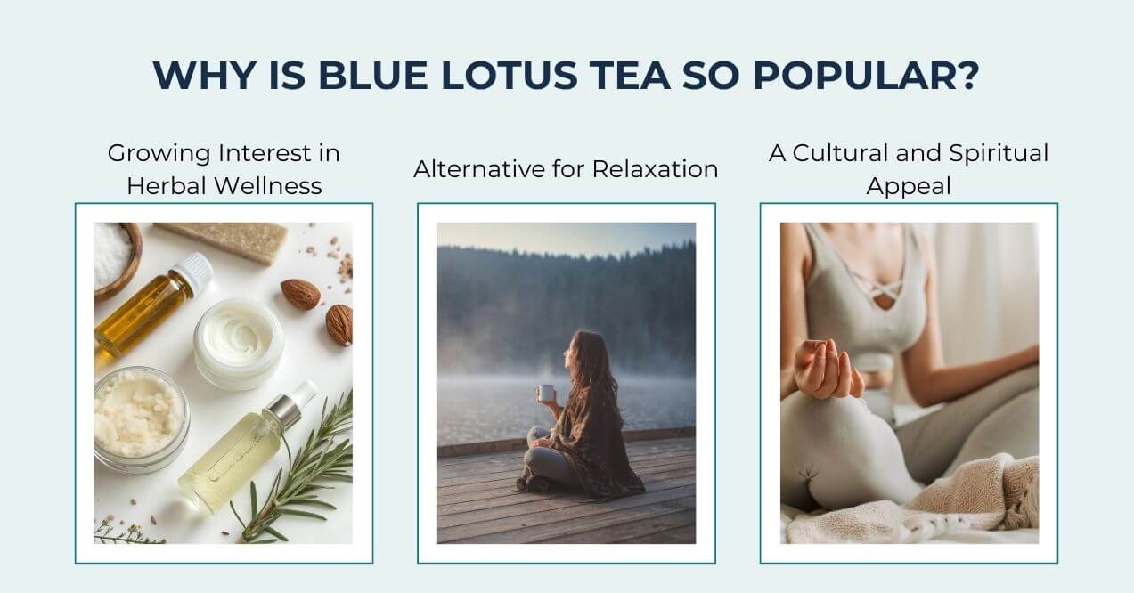 Herbal wellness products with essential oils and beauty items.