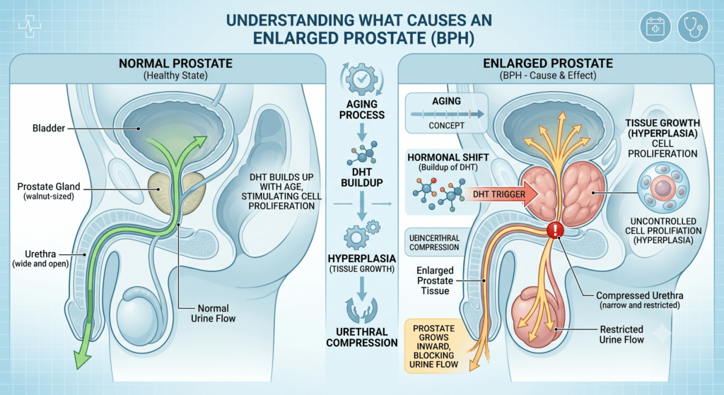Enlarged Prostate: Key BPH Triggers