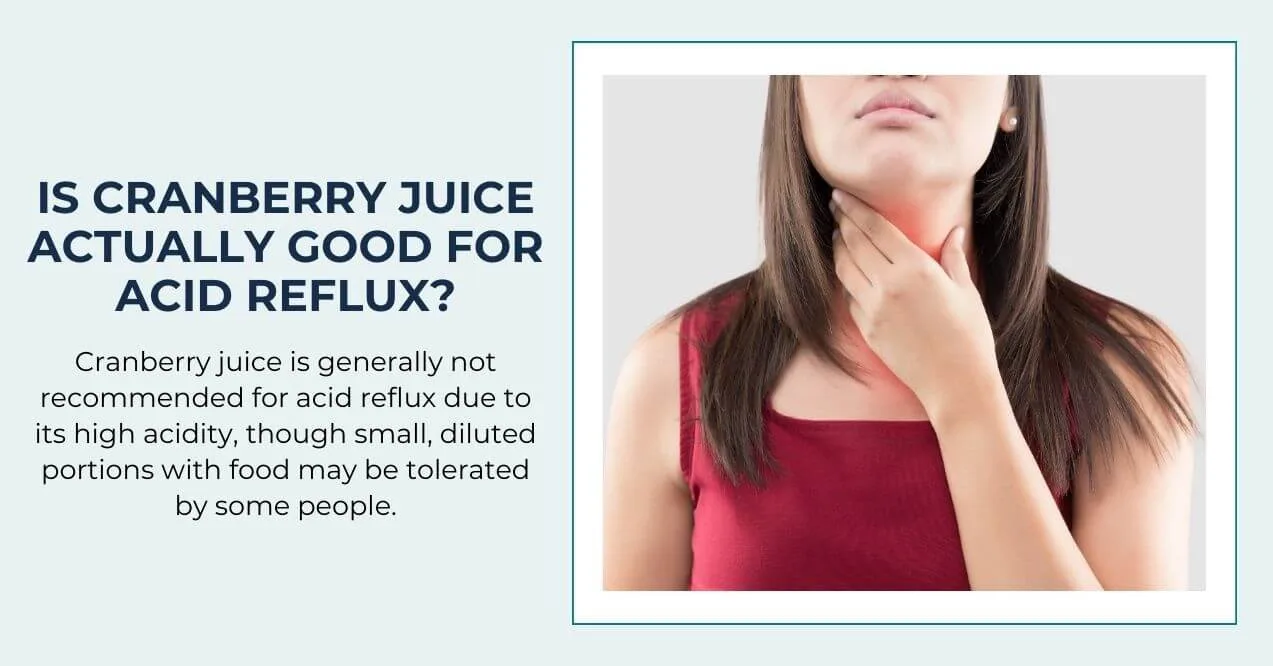 Woman touching throat with red highlight indicating discomfort.