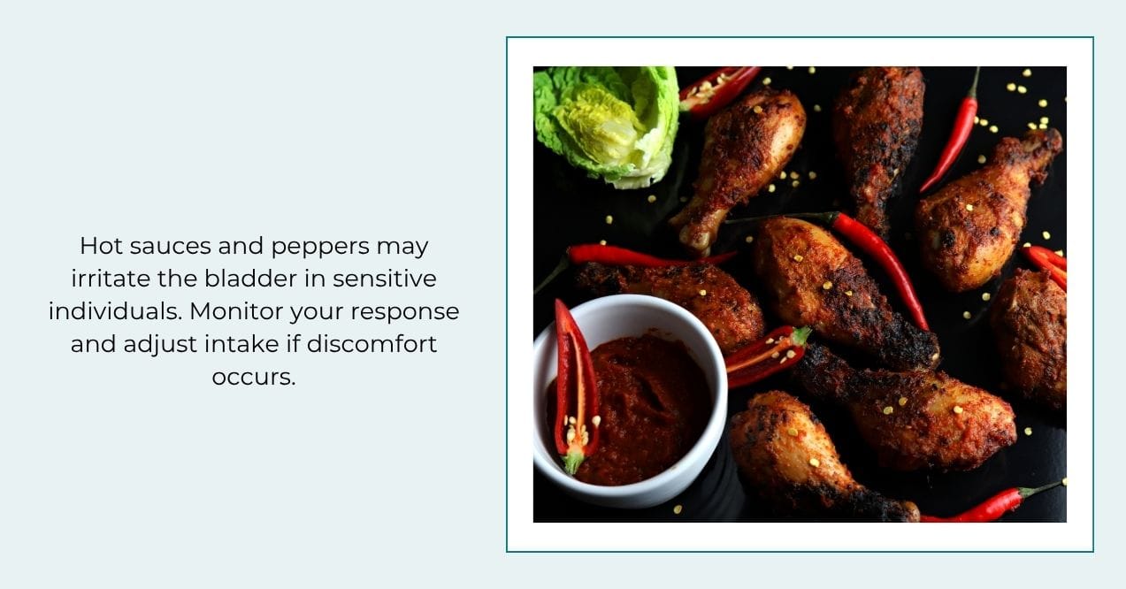 Spicy roasted drumsticks with red chili peppers