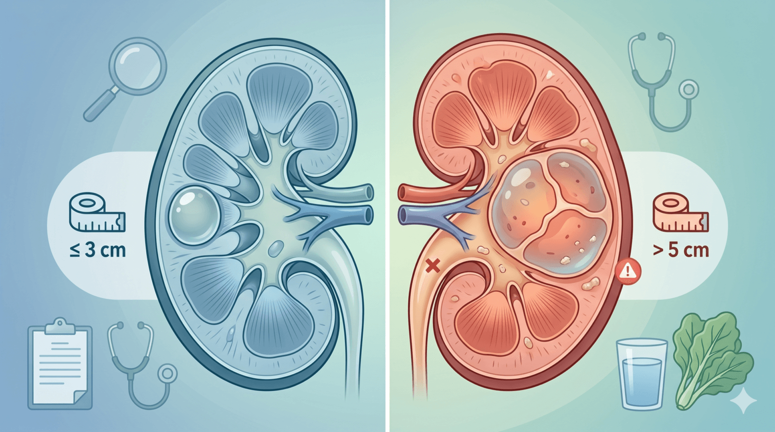 What Size of Kidney Cyst Is Dangerous The Complete Guide to Simple vs. Complex Cysts