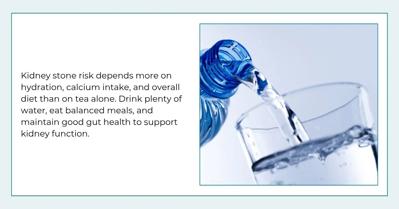 Water being poured from a bottle into a glass