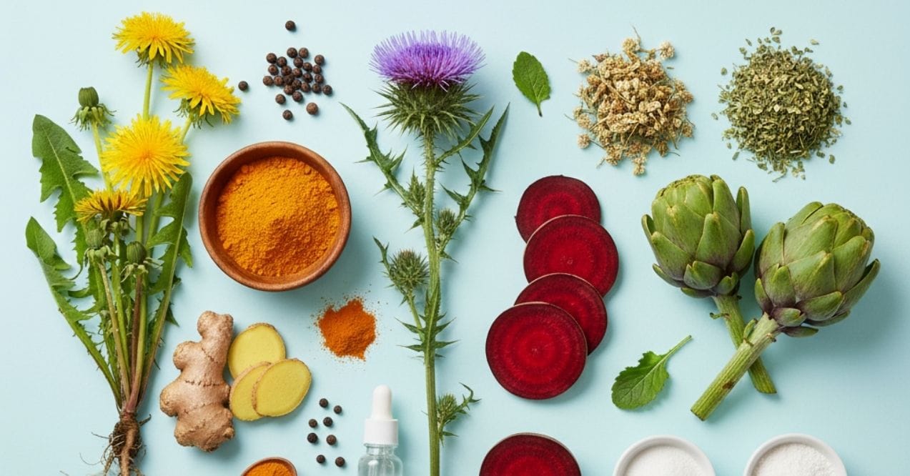 Liver-supporting natural ingredients