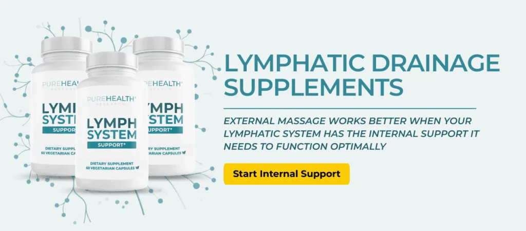 PureHealth Research Lymphatic Drainage Supplements Collection for healthy circulation in feet