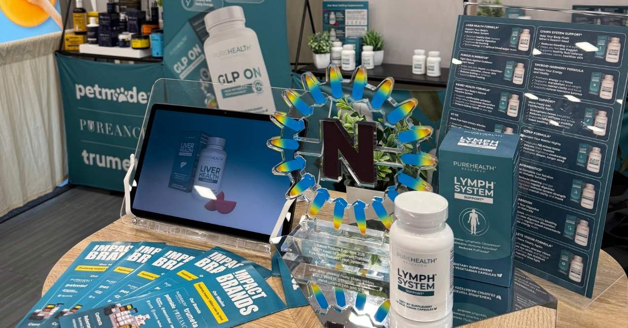 PureHealth Research expo table display