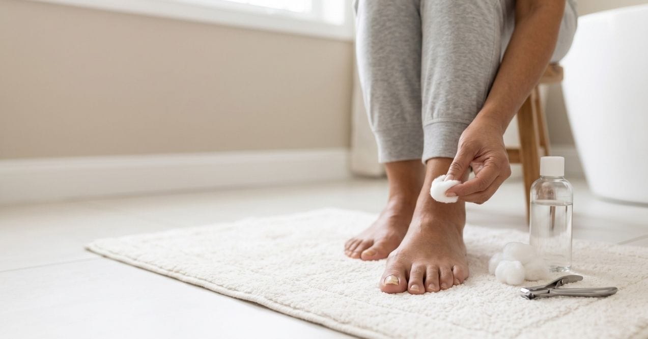 does alcohol kill toenail fungus