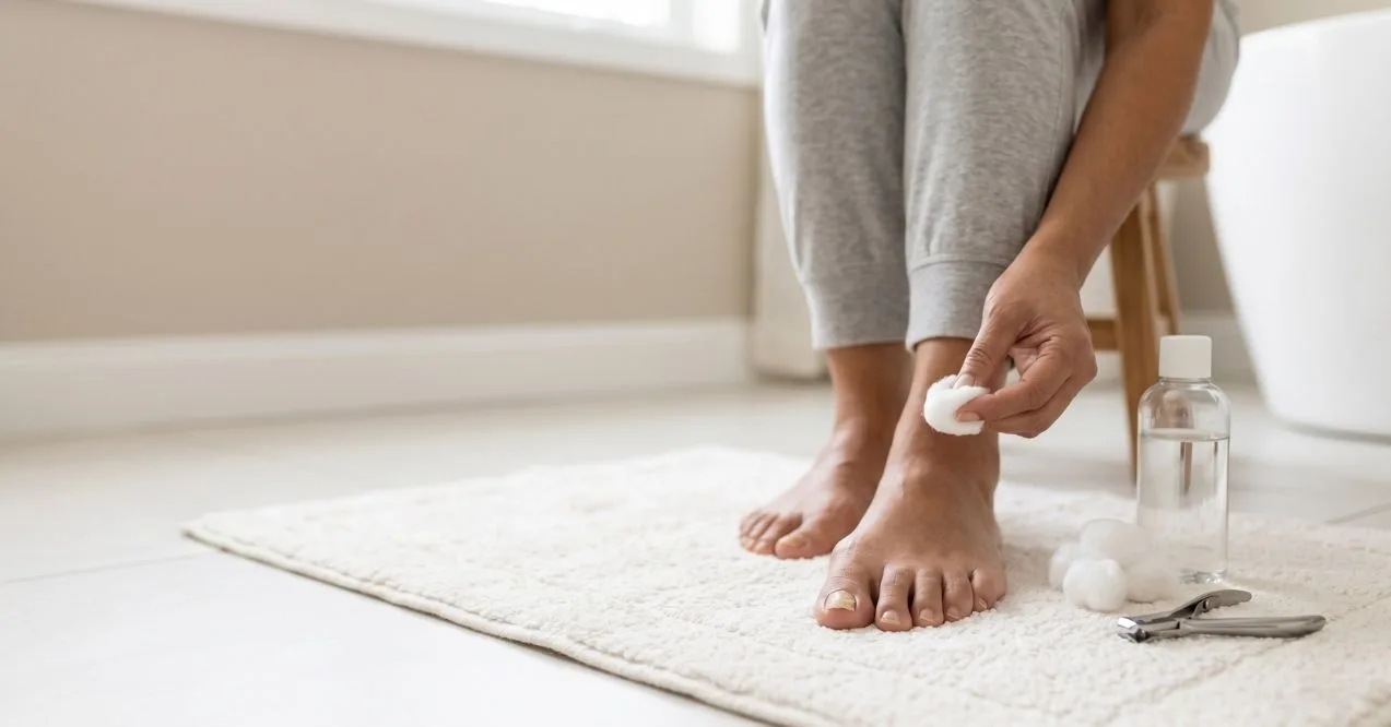 does alcohol kill toenail fungus