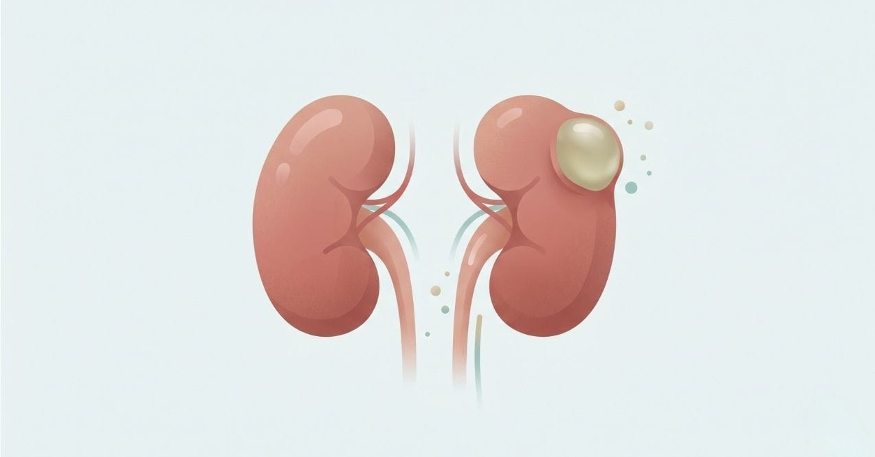 what size of kidney cyst is dangerous