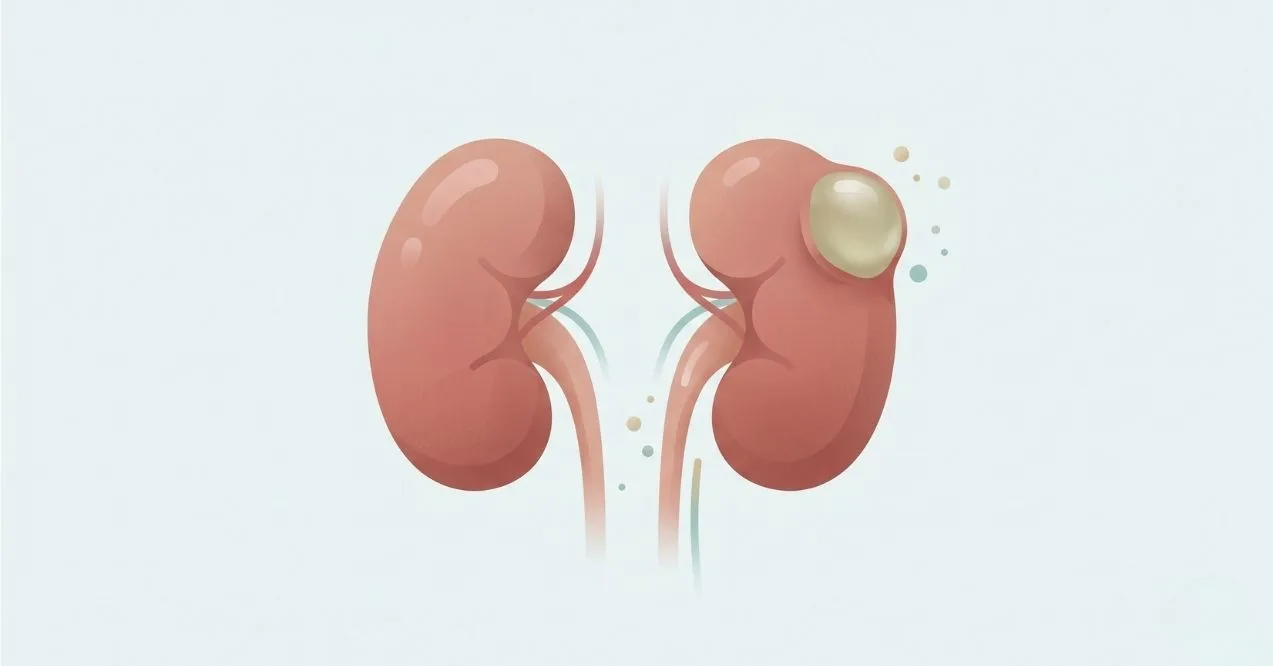 what size of kidney cyst is dangerous