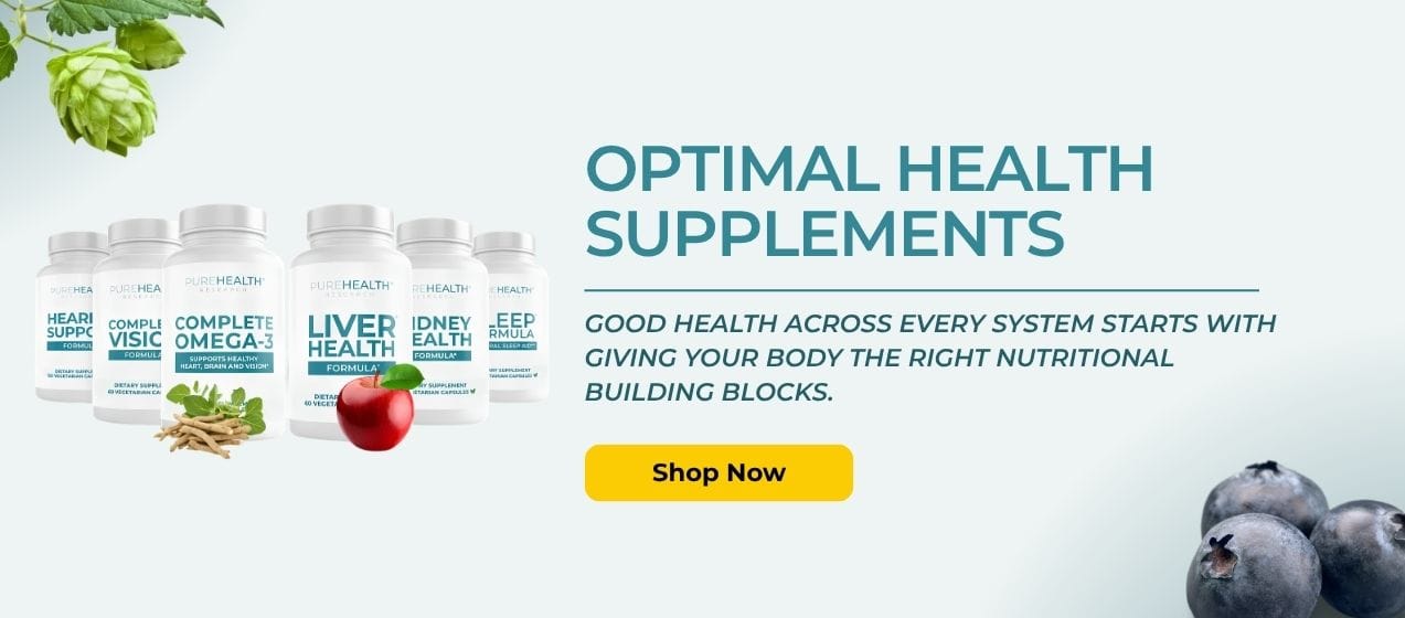 PureHealth Research optimal health supplements banner