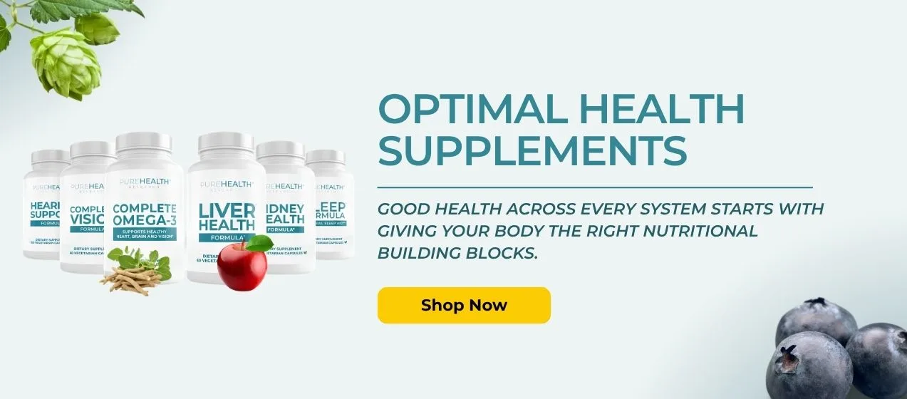PureHealth Research optimal health supplements banner